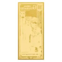 10 Nevada Goldback – 24k Aurum Gold Foil Note
