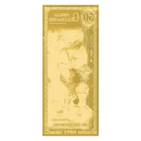 50 Nevada Goldback – 24k Aurum Gold Foil Note
