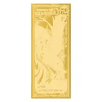 25 New Hampshire Goldback – 24k Aurum Gold Foil Note

