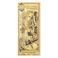 50 New Hampshire Goldback – 24k Aurum Gold Foil Note
