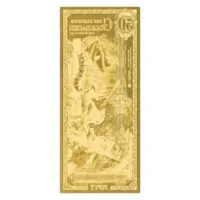 50 New Hampshire Goldback – 24k Aurum Gold Foil Note
