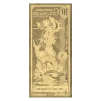 10 South Dakota Goldback – 24k Aurum Gold Foil Note
