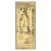 25 South Dakota Goldback – 24k Aurum Gold Foil Note
