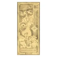 50 South Dakota Goldback – 24k Aurum Gold Foil Note
