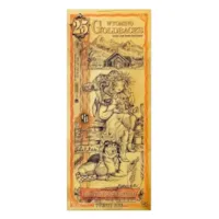 25 Wyoming Goldback – 24k Aurum Gold Foil Note
