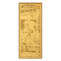 25 Wyoming Goldback – 24k Aurum Gold Foil Note
