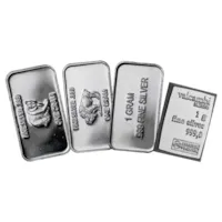1 gram Silver Bar - Random Design