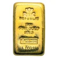 5 oz Gold Bar - Random Design