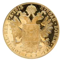 1915 Austria Gold 4 Ducat (AU-BU)
