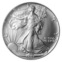 1991 American Silver Eagle MS-69 PCGS - FirstStrike®