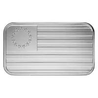 1 oz Silver Americana Liberty Bell Design Bar