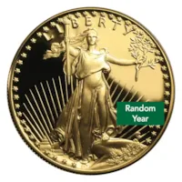 1 oz Proof American Gold Eagle Coin - Random Year (w/Box & COA)