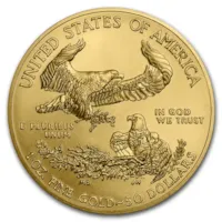 2021 1 oz American Gold Eagle Coin BU - Type 1