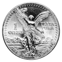 1985 1 oz Mexican Silver Libertad BU