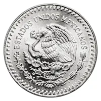 1985 1 oz Mexican Silver Libertad BU