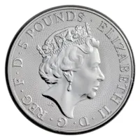 2 oz Silver Queen's Beasts BU - Random Year