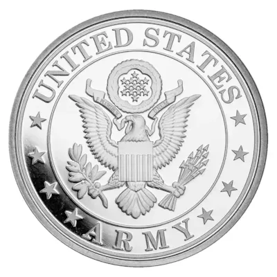 1 oz Silver Round - United States Army Seal