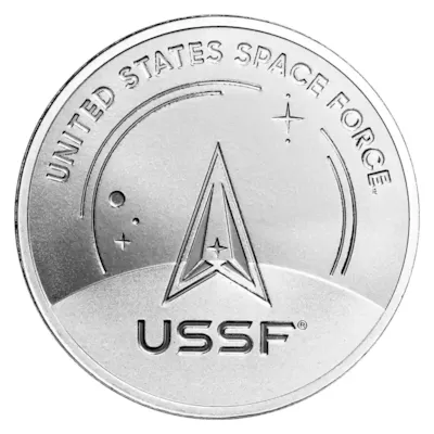 1 oz Silver Round - U.S. Space Force Emblem