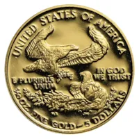 1/10 oz Proof American Gold Eagle - Random Year (w/Box & COA)