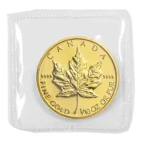 1998 1/10 oz Canadian Gold Maple Leaf Coin BU