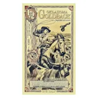 1/2 Oklahoma Goldback – 24k Aurum Gold Foil Note
