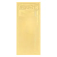 10 Oklahoma Goldback – 24k Aurum Gold Foil Note
