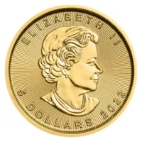 2022 Canada 1/10 oz Gold Maple Leaf BU