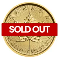 2022 Canada 1/10 oz Gold Maple Leaf BU