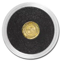 1/4 gram Gold Round: MPM - Lucky Horseshoe