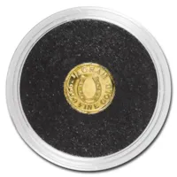 1/4 gram Gold Round: MPM - Lucky Horseshoe
