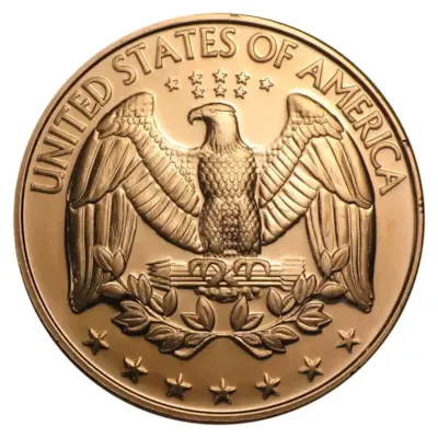 1 oz Copper Round - Unites States Quarter