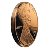5 oz Copper Round - Lincoln Wheat Cent