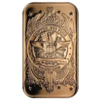 1 oz Copper Bar - Walking Liberty