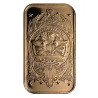1 oz Copper Bar - Saint-Gaudens