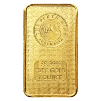 1 oz Gold The Perth Mint Bar - Lunar Dragon