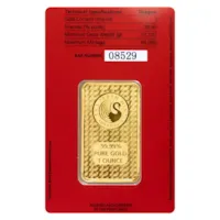 1 oz Gold The Perth Mint Bar - Lunar Dragon