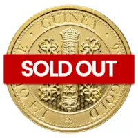 2020 Saint Helena 1/4 oz Gold Sceptre Guinea - BU