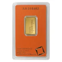 10 gram Gold Valcambi Bar w/ Assay