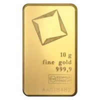 10 gram Gold Valcambi Bar w/ Assay