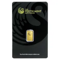 1 gram Gold Bar - The Perth Mint (In Assay)
