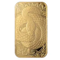 2025 1 oz Gold Bar - Argor-Heraeus Year of the Snake w/ Assay