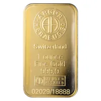 2025 1 oz Gold Bar - Argor-Heraeus Year of the Snake w/ Assay