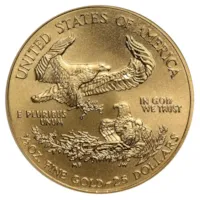 1/2 oz American Gold Eagle Coin MS-69 NGC - Random Year
