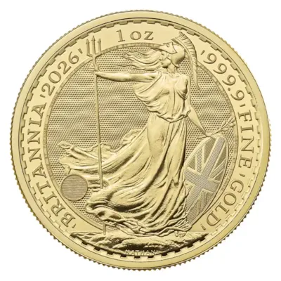 2026 1 oz Gold British Britannia BU