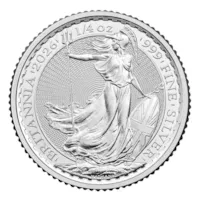 2026 1/4 oz Silver British Britannia BU