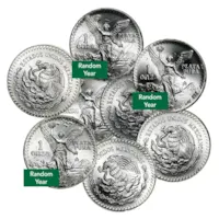 Mexico 1 oz Silver Libertad Coin (Cull, Damaged, Spotted, etc.)