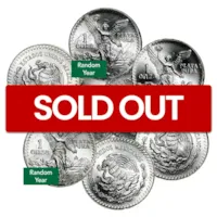 Mexico 1 oz Silver Libertad Coin (Cull, Damaged, Spotted, etc.)