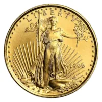 1999 1/10 oz American Gold Eagle Coin BU