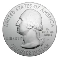 Burnished 5 oz Silver ATB Random Park - With Box & COA