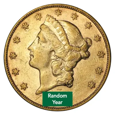 $20 Liberty Gold Double Eagle XF - Random Year